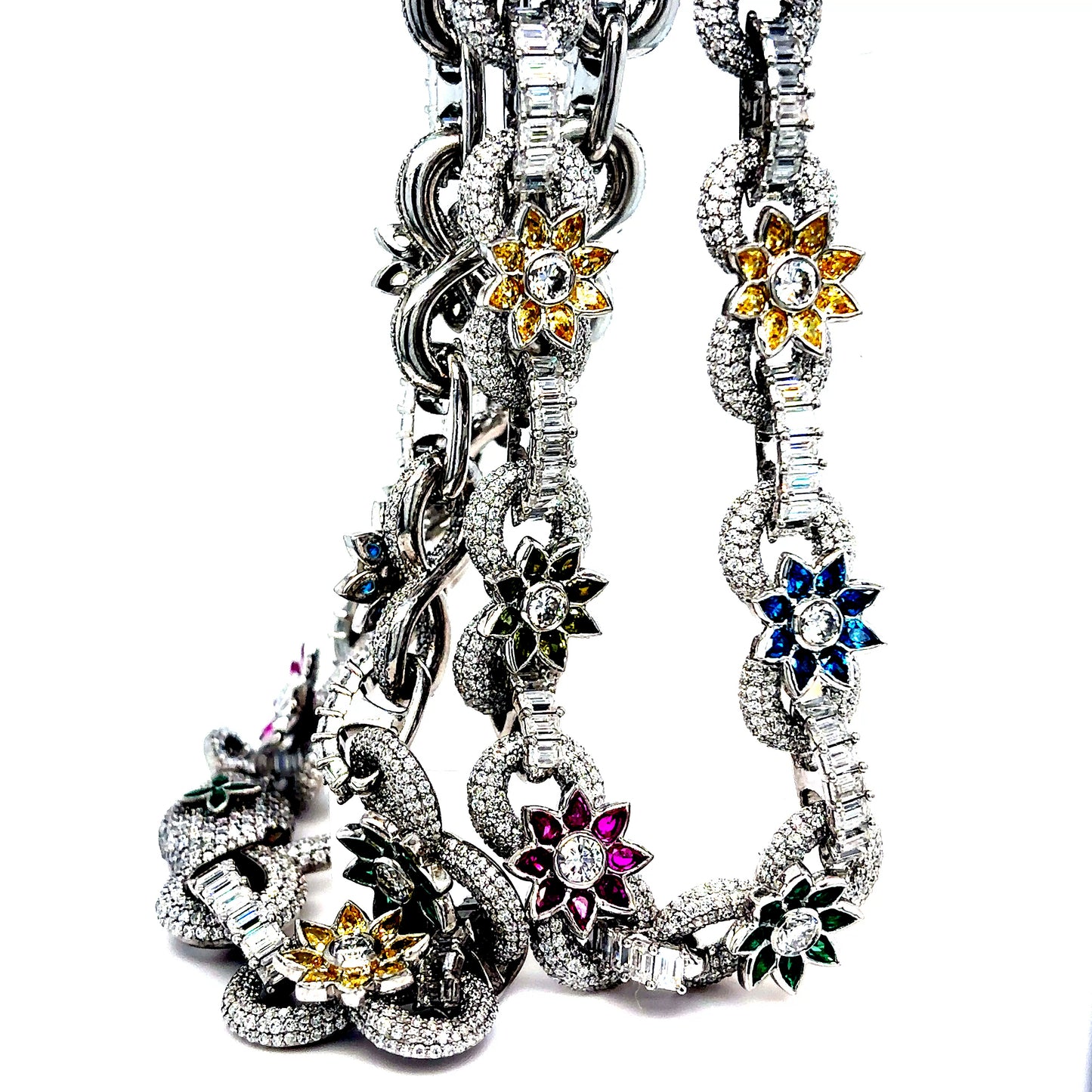 925 S.S. VVS Moissanite Infinity Chain