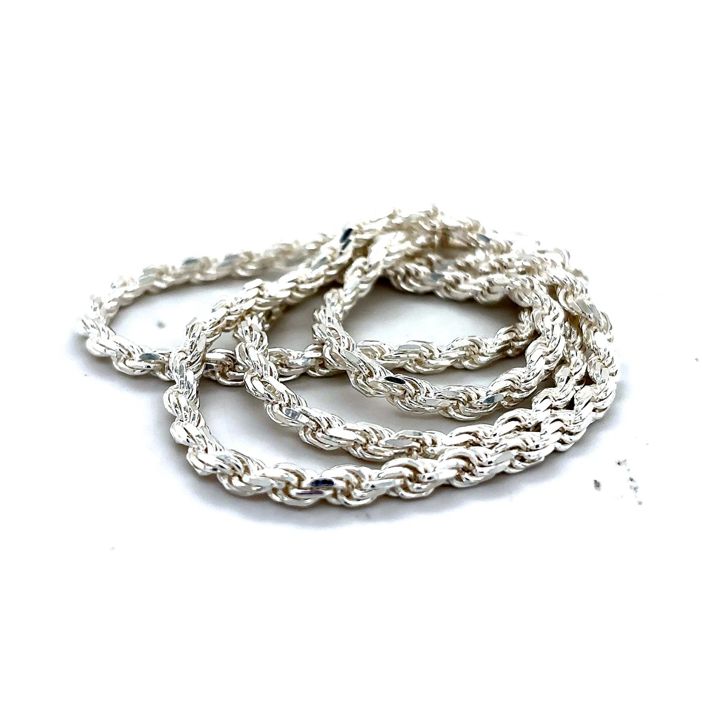 925 S.S. Rope Chain-4mm