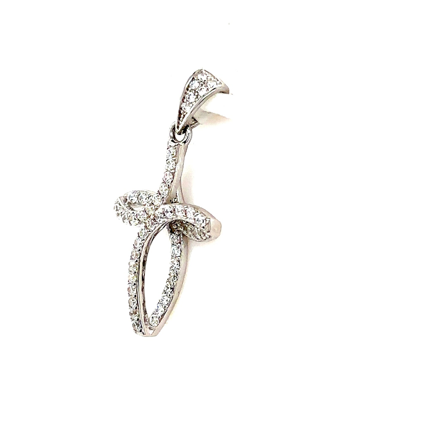 925 S.S. Swarovski Crystal Cross Pendant