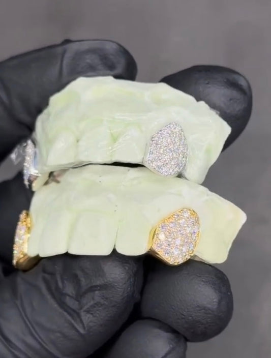 10k Gold VVS Moissanite K9's