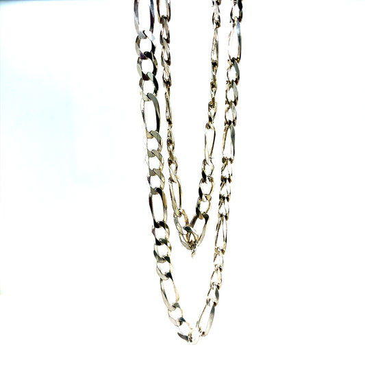 925 S.S. Figaro Chain- 4mm