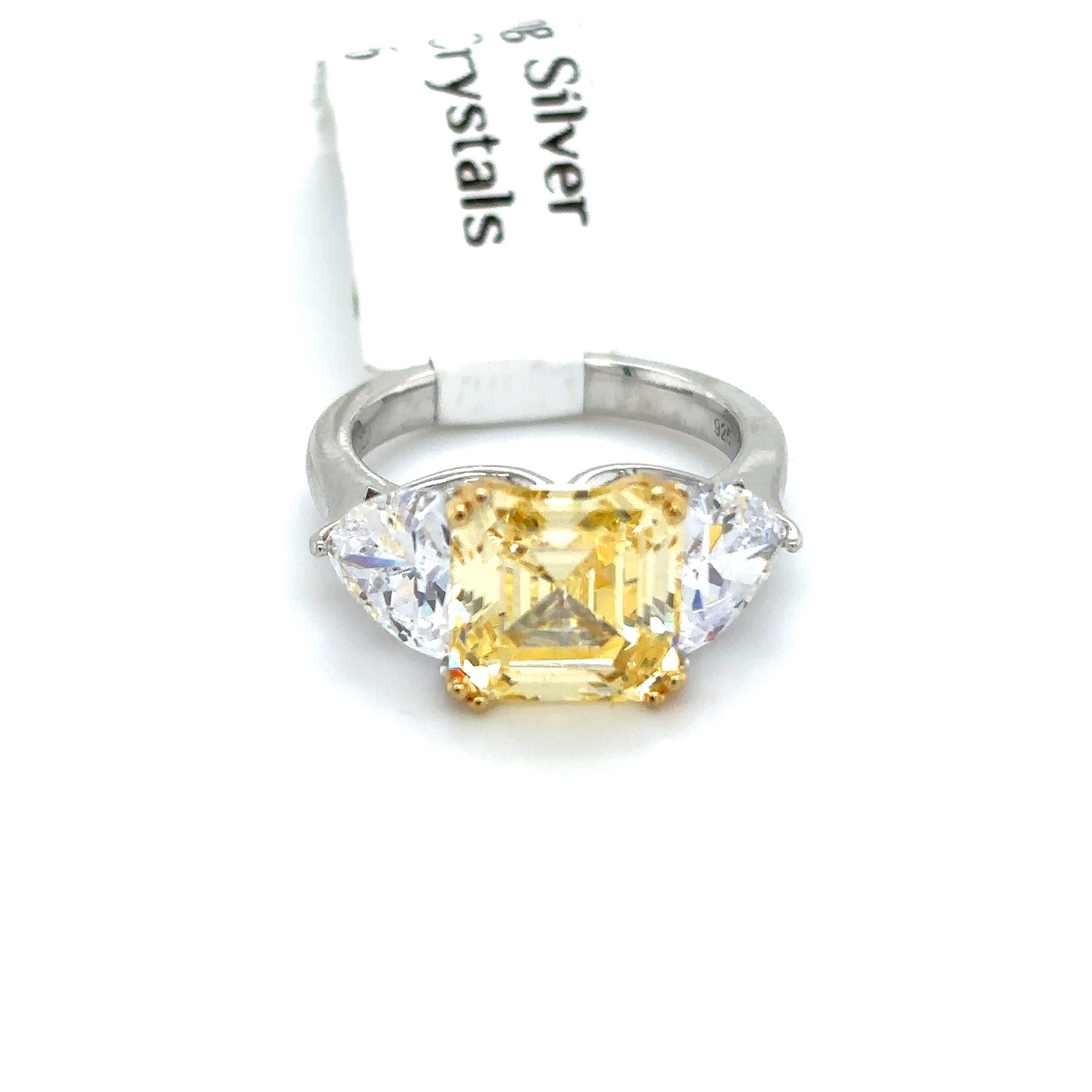 925 S.S. Swarovski Crystal Ring