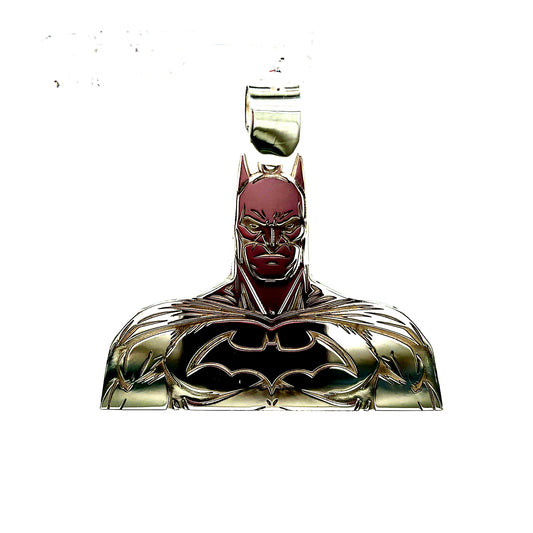 925 Sterling Silver Batman Pendant