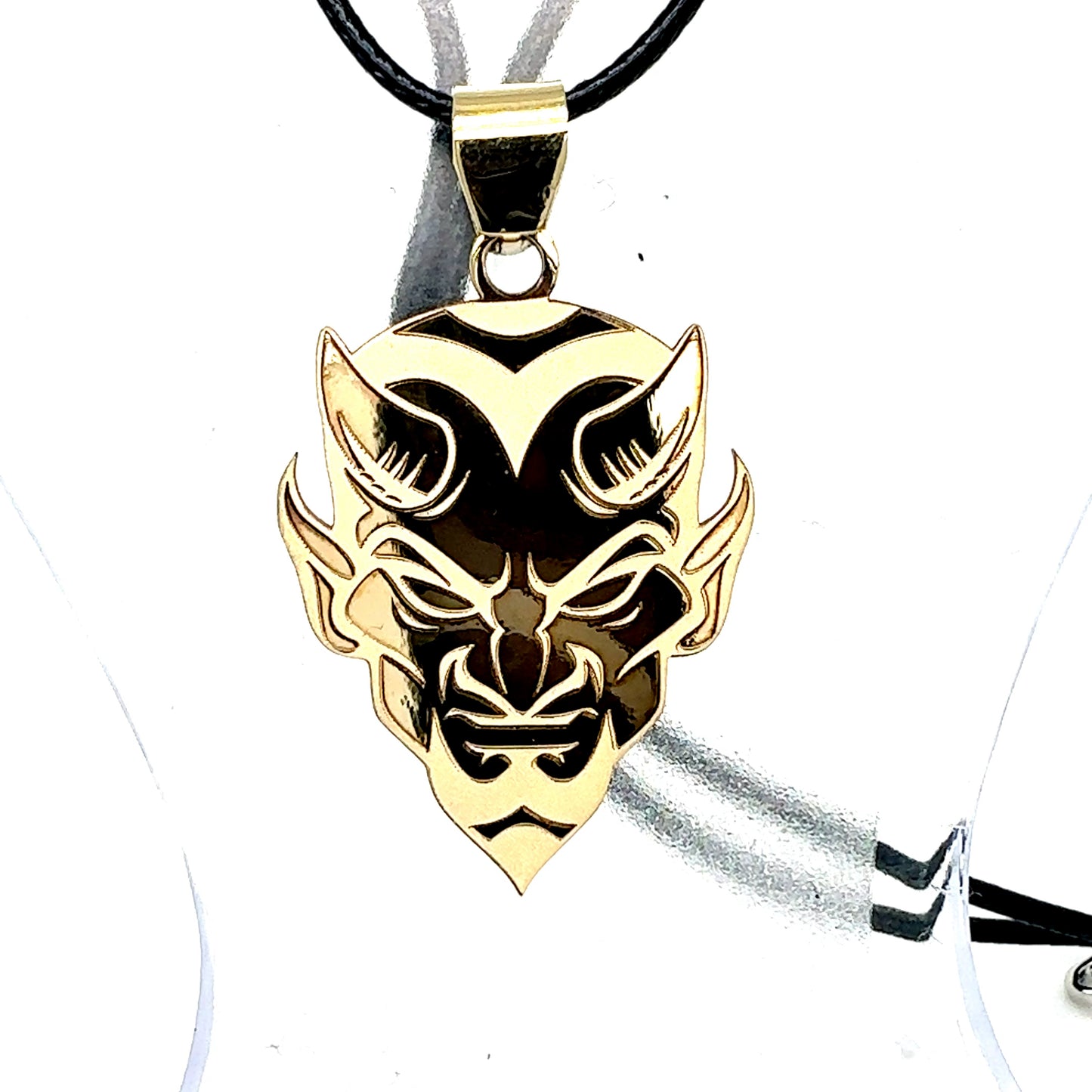 10k Gold Devil Pendant – D-Town Customs