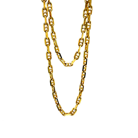 14k Gold Gucci Style Hermes Chain