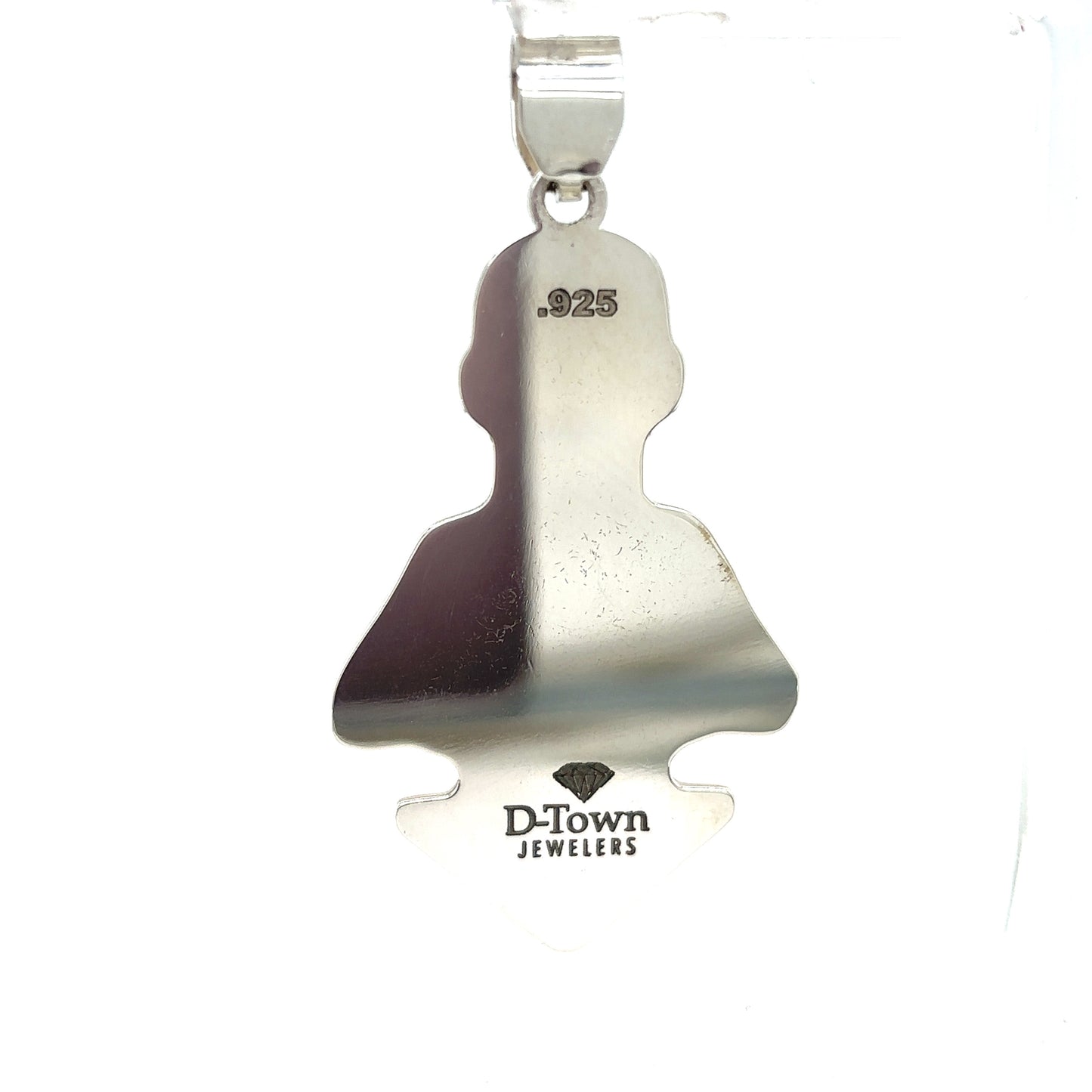 925 Sterling Silver Aang Pendant