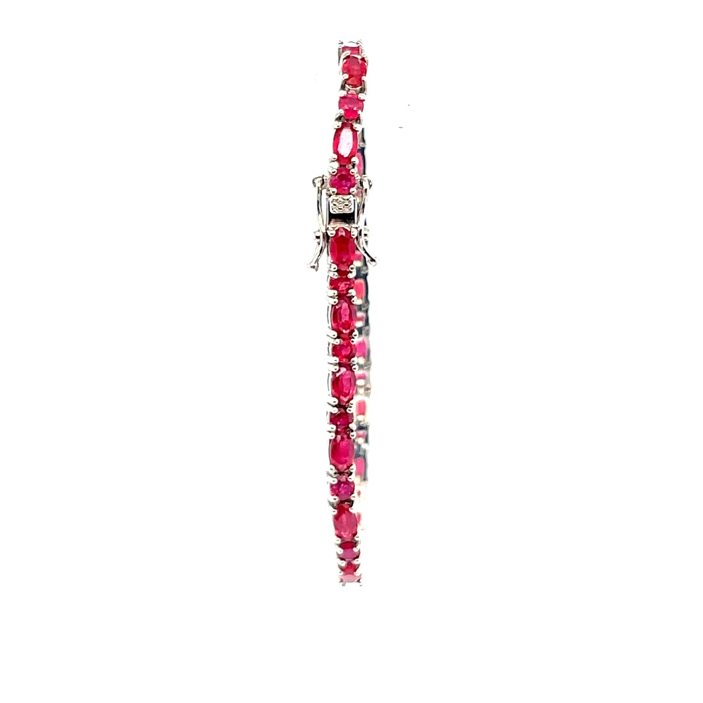 925 S.S. Ruby Tennis Bracelet