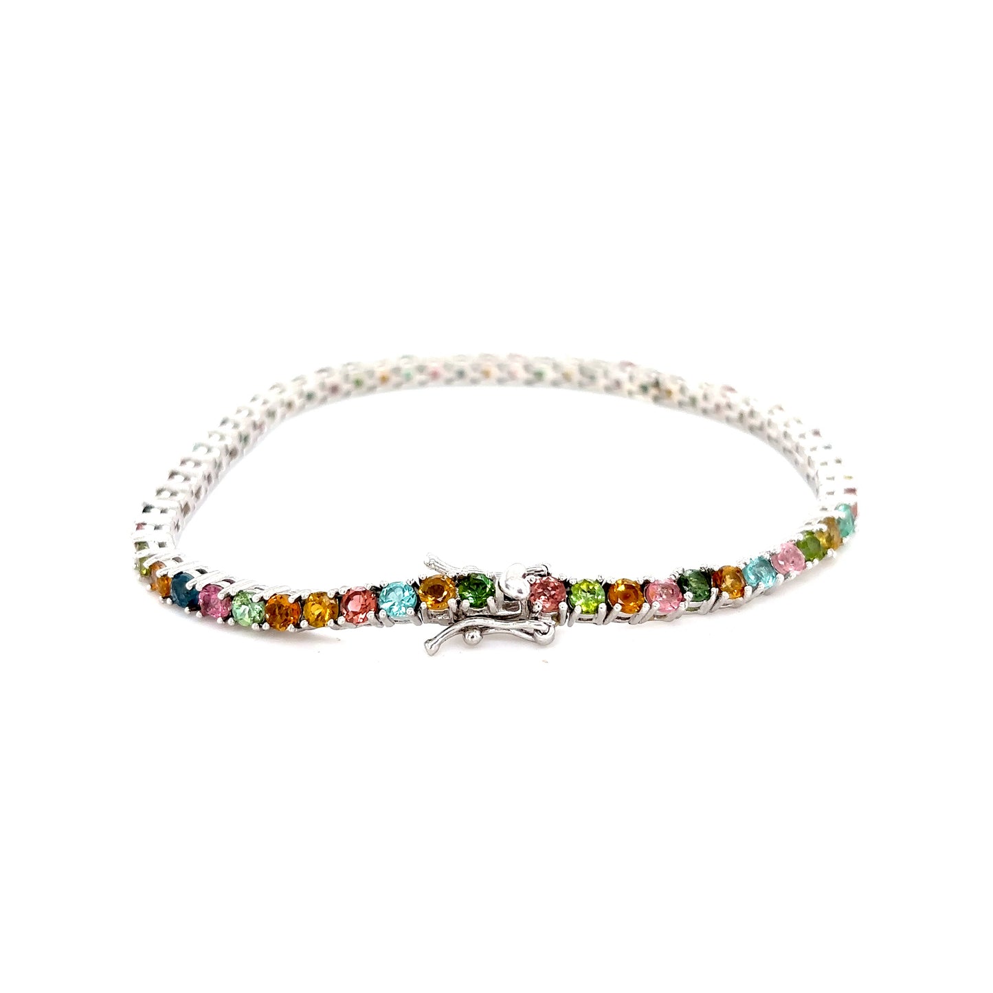 925 S.S. Tourmaline Bracelet