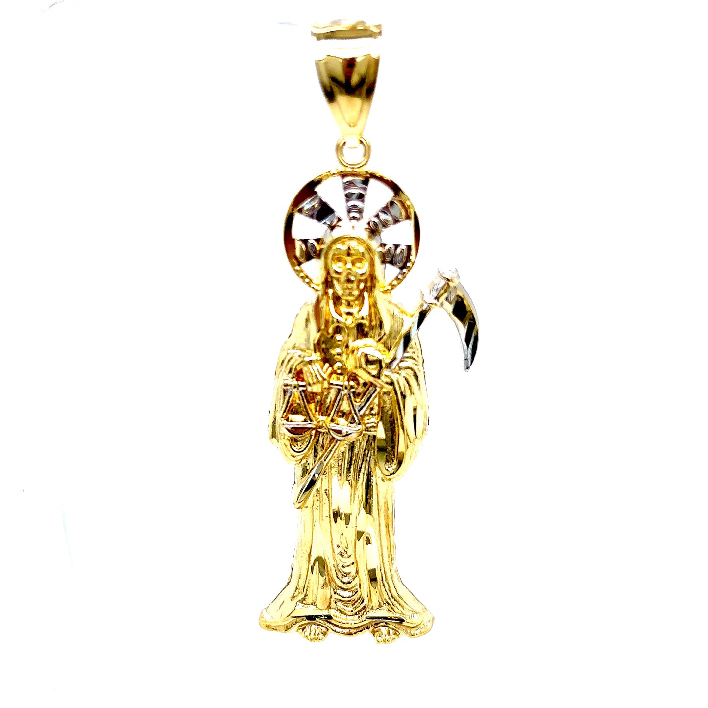 10k Gold Reaper Pendant