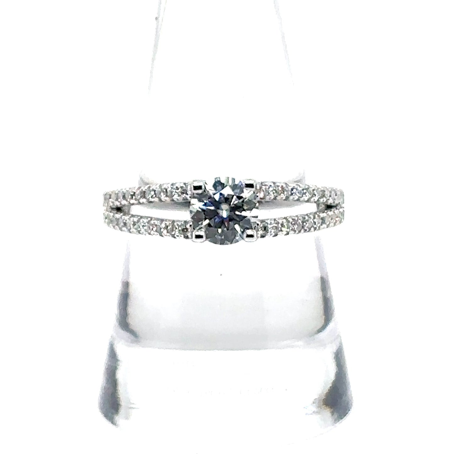 925 S.S. VVS Moissanite Ring