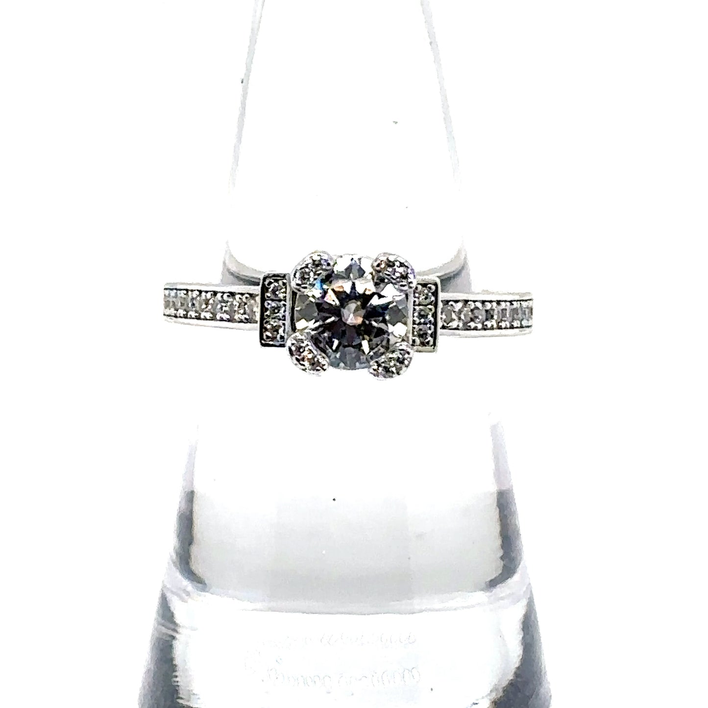 925 S.S. VVS Moissanite Ring