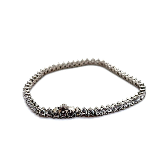 925 S.S. CZ Stone Bracelet