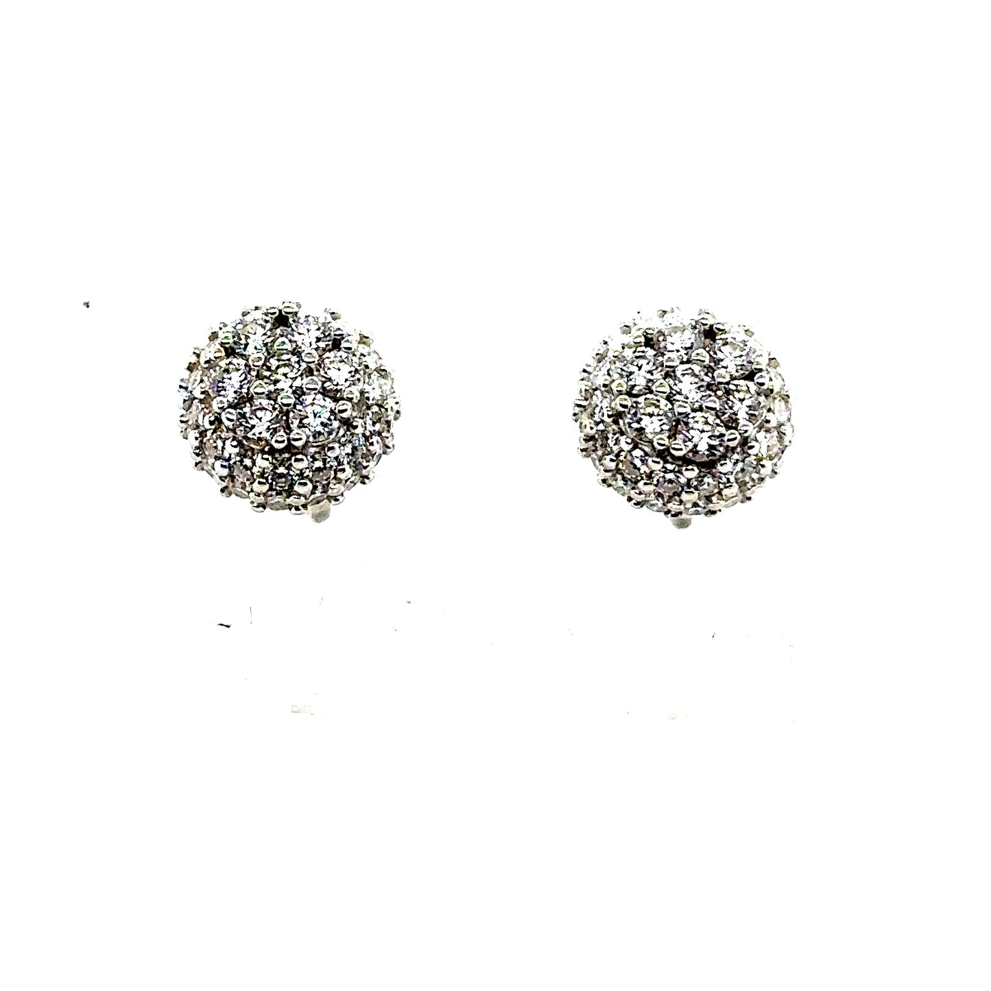 925 S.S. VVS Moissanite Stone Earrings