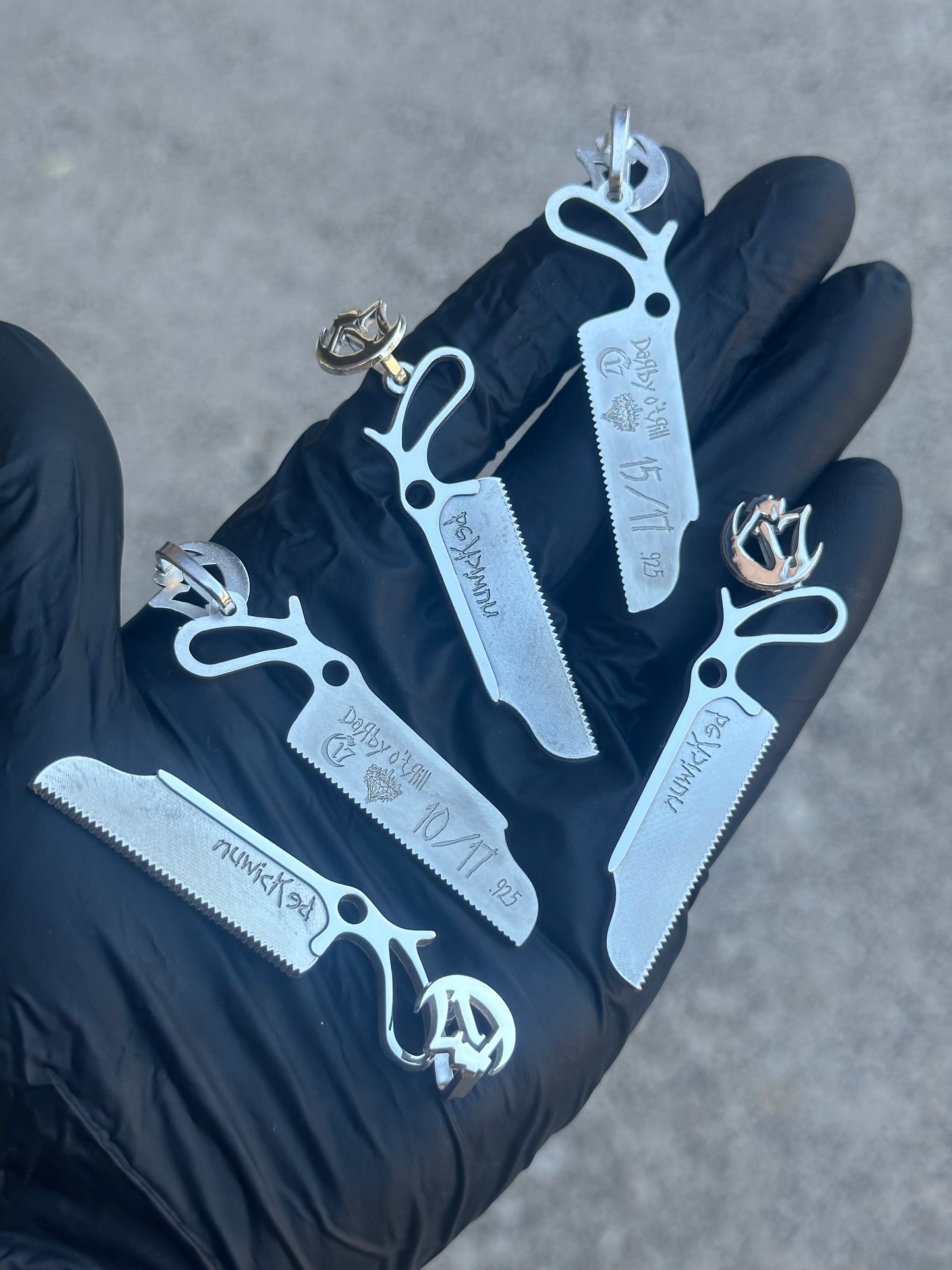 Darby O'Trill x D-Town Jewelers Bone Saw Pendant Collaboration