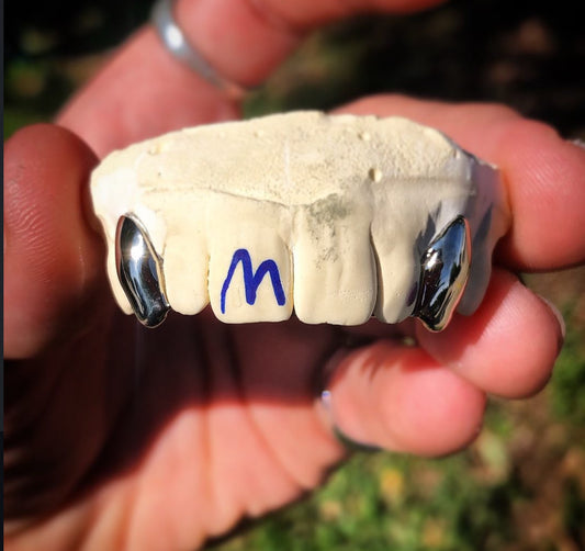 Silver K9 Grillz