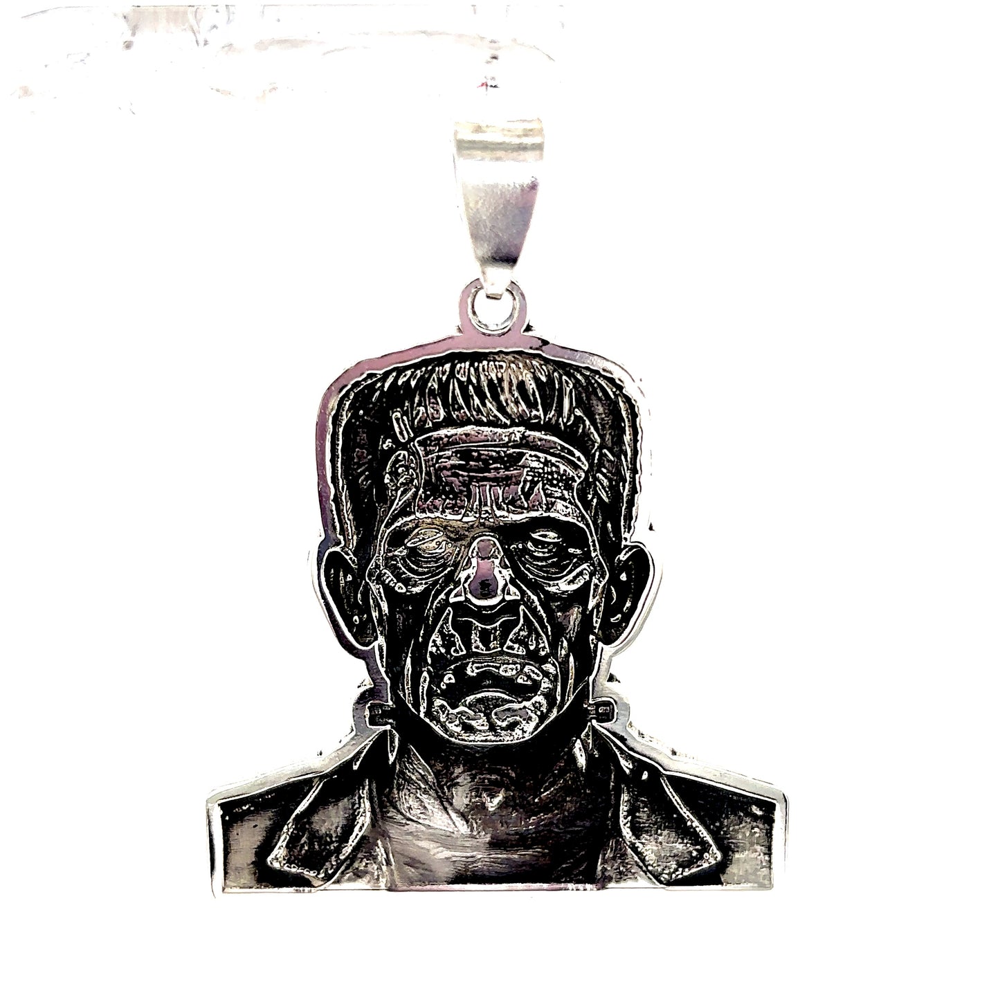 925 S.S. 3D Frankenstein Pendant