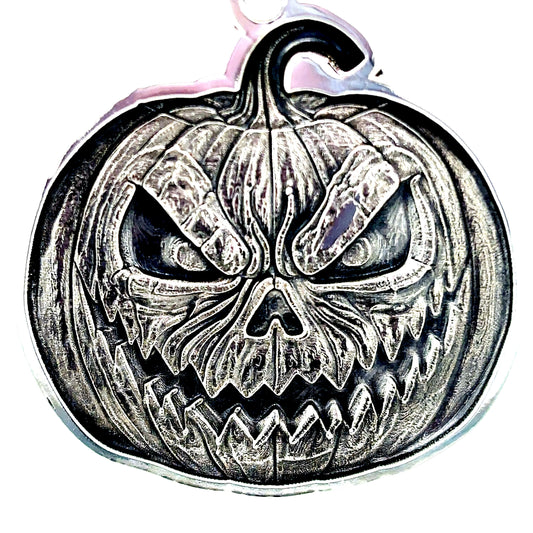 925 S.S. 3D Pumpkin Pendant