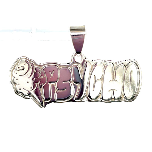 925 S.S. Lardi B Cotton Candy Psycho Pendant