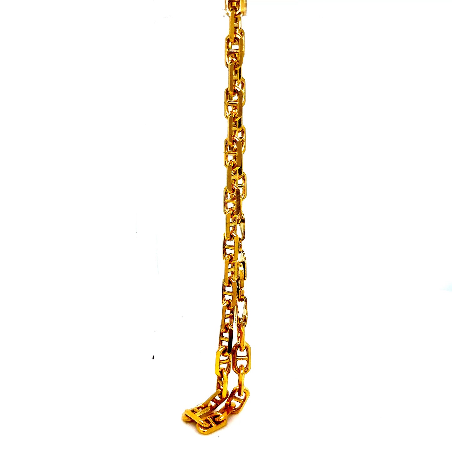 14k Gold Designer Link Bracelet