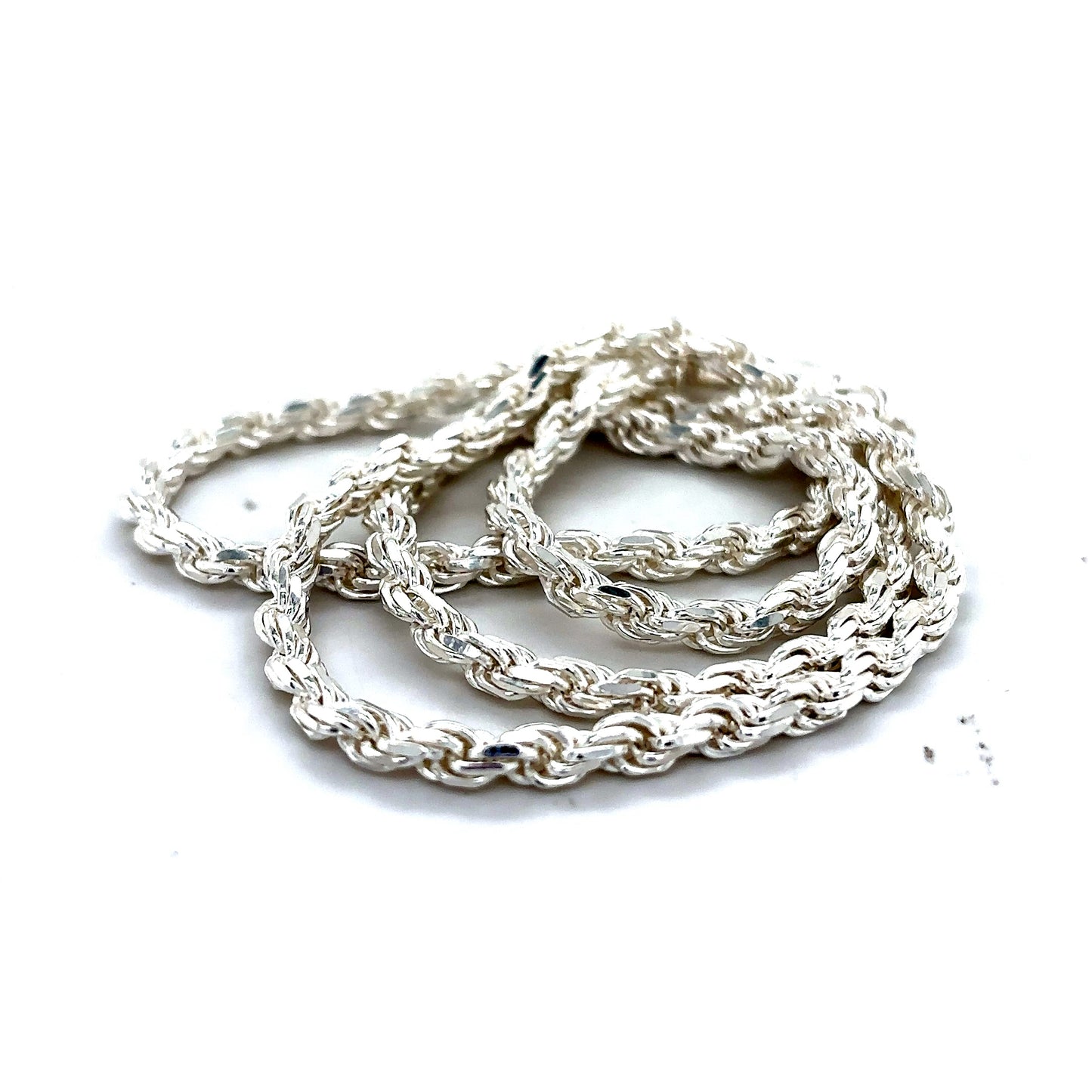 925 S.S. Rope Chain-5mm